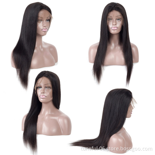 wholesale vietnamese raw front lace human hair wigs wholesale hd pre plucked 13x6 lacefront wigs for black women